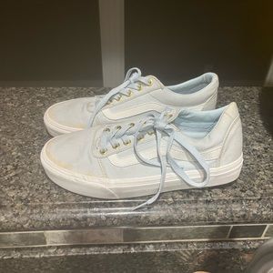 Vans lt blue sneakers